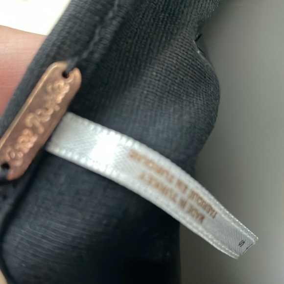 Free People Black Turtle Neck Cutout Tank Small - Picture 5 of 7